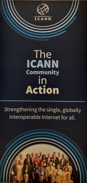 ICANN Community in Action display